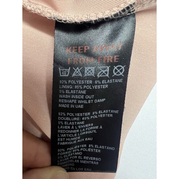 Urban Outfitters Velvet Pink Mini Dress Size M Spaghetti Strap Party Holiday Y2K - Picture 8 of 9